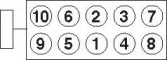WILMINK GROUP wg1736540 -  Комплект болтов головки цилидра